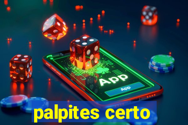 palpites certo