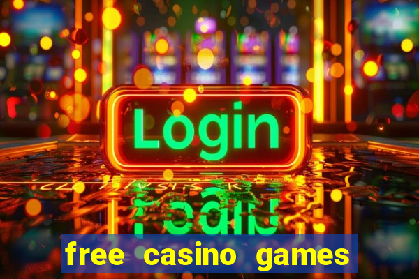 free casino games slots machine