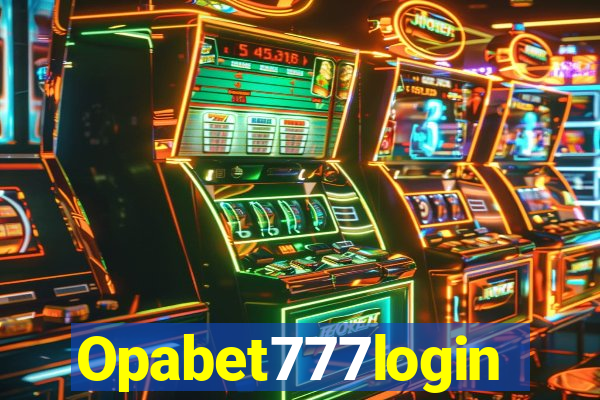 Opabet777login