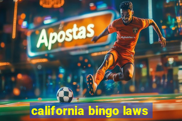 california bingo laws