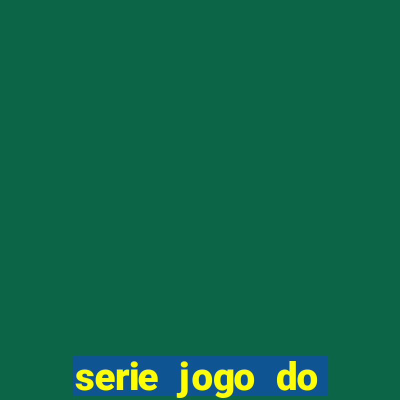 serie jogo do bicho globo play