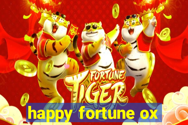 happy fortune ox