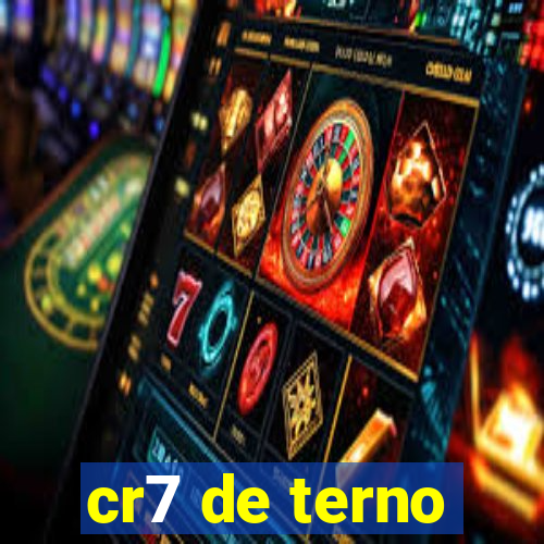 cr7 de terno