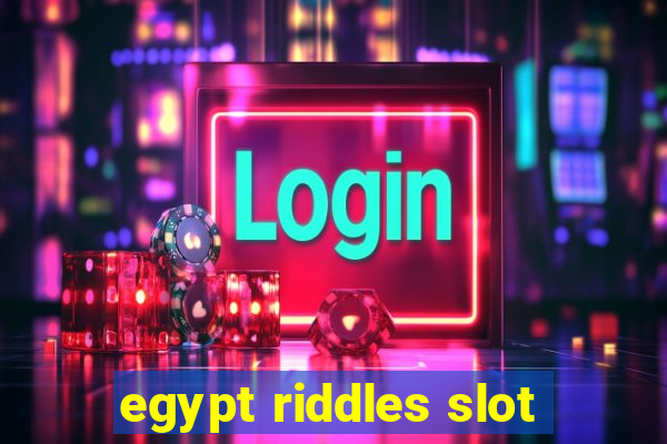 egypt riddles slot