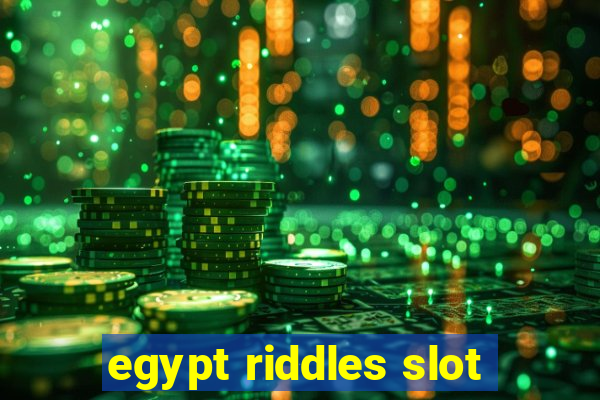 egypt riddles slot