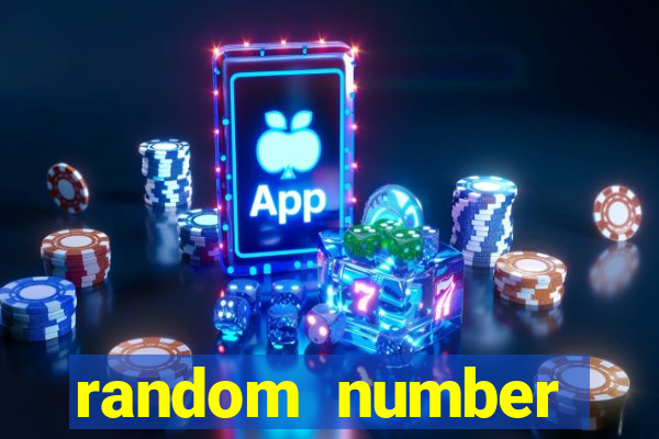 random number generator bingo