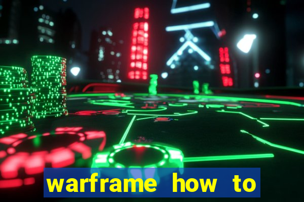 warframe how to unlock arcane slot