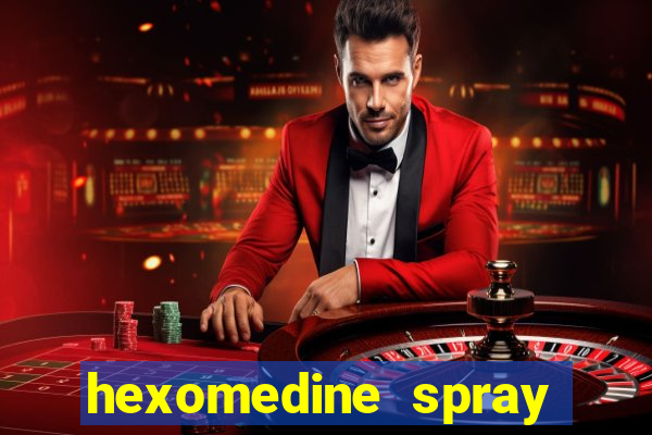 hexomedine spray para garganta