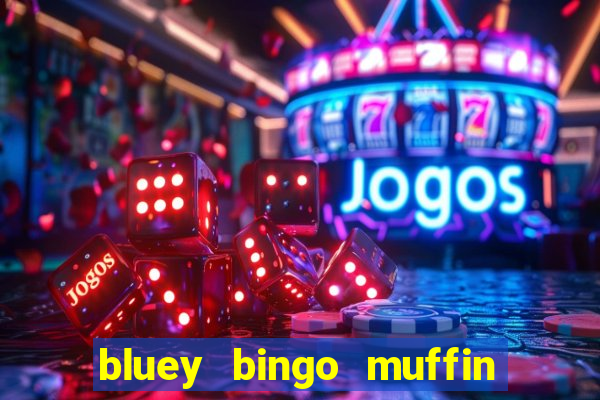 bluey bingo muffin and socks