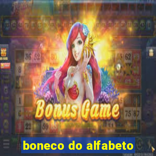 boneco do alfabeto