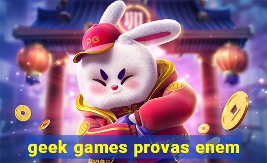 geek games provas enem