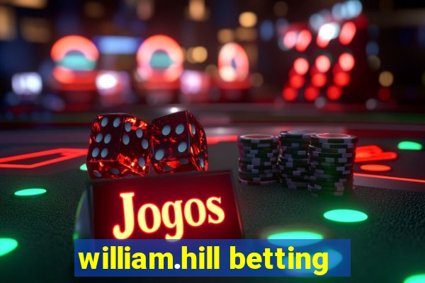 william.hill betting