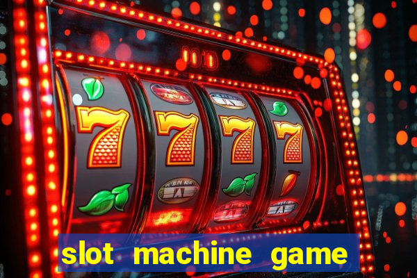 slot machine game real money