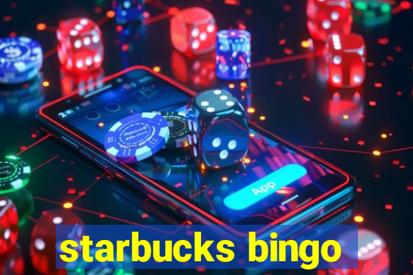 starbucks bingo