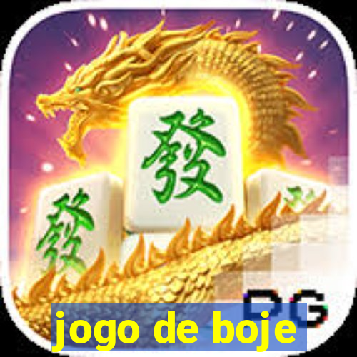 jogo de boje