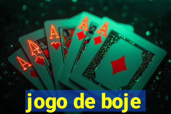 jogo de boje