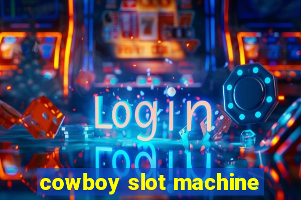 cowboy slot machine