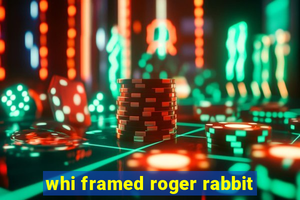 whi framed roger rabbit