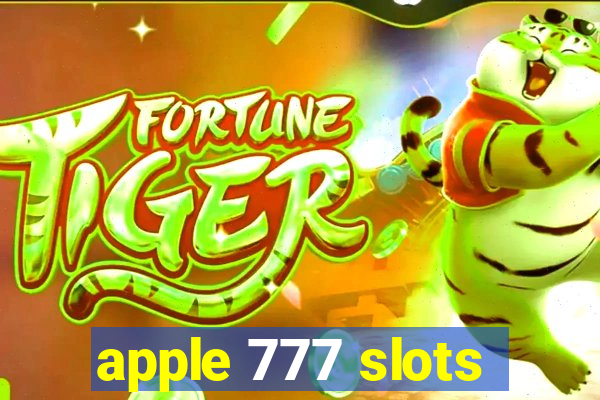 apple 777 slots