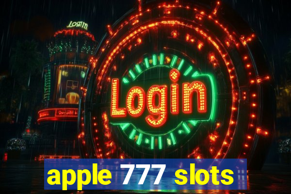 apple 777 slots