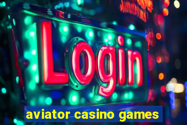 aviator casino games