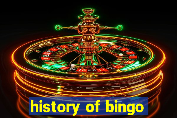 history of bingo