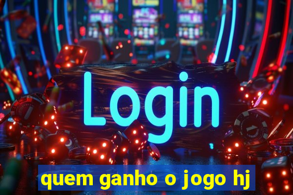 quem ganho o jogo hj