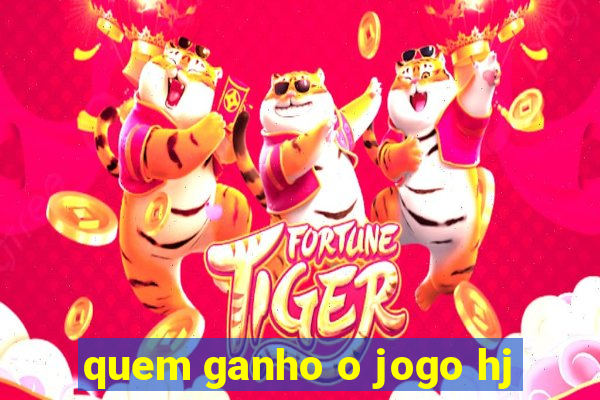 quem ganho o jogo hj