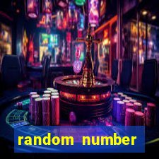 random number generator slot machine