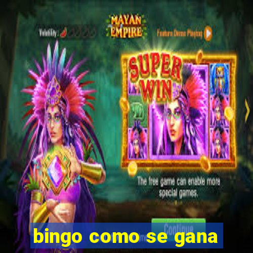 bingo como se gana