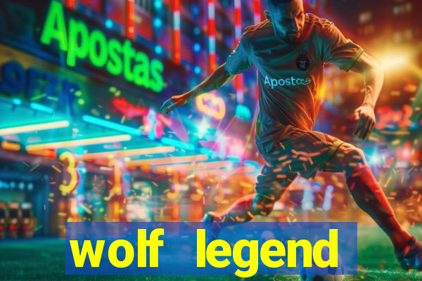 wolf legend megaways slot