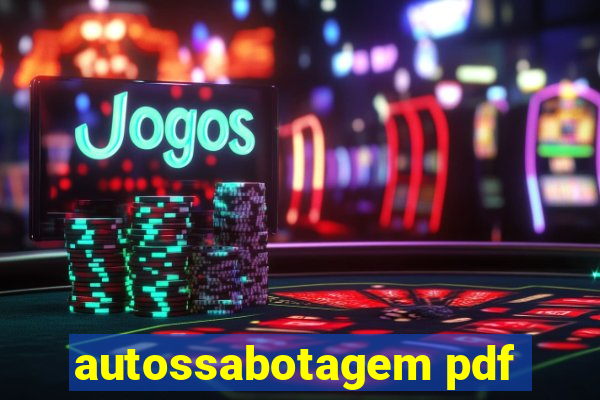 autossabotagem pdf