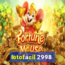 lotofácil 2998