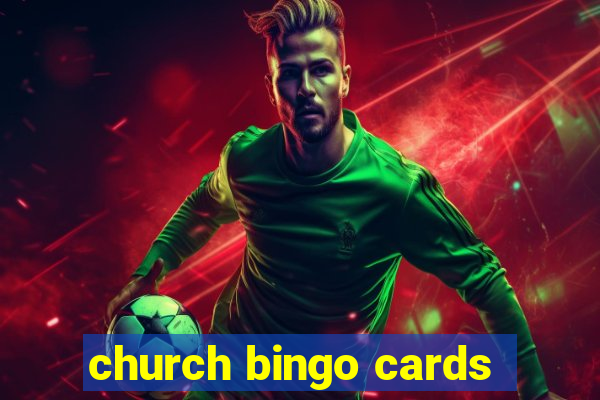 church bingo cards