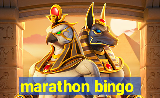 marathon bingo