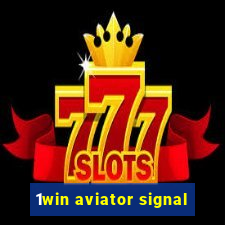 1win aviator signal