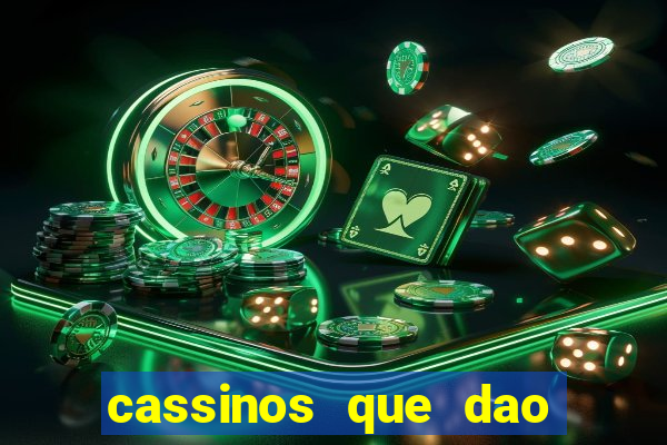 cassinos que dao bonus sem deposito