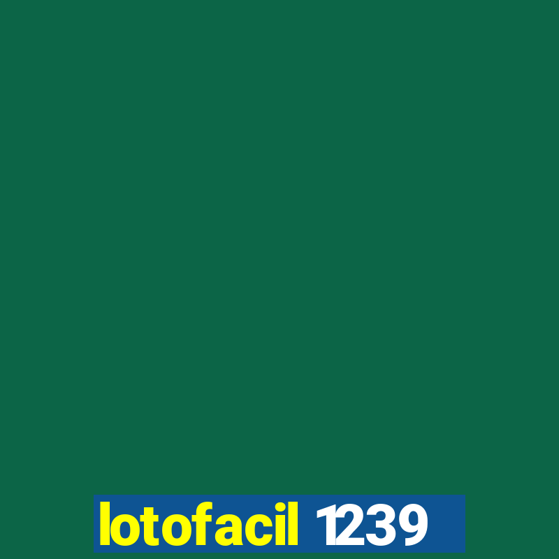 lotofacil 1239