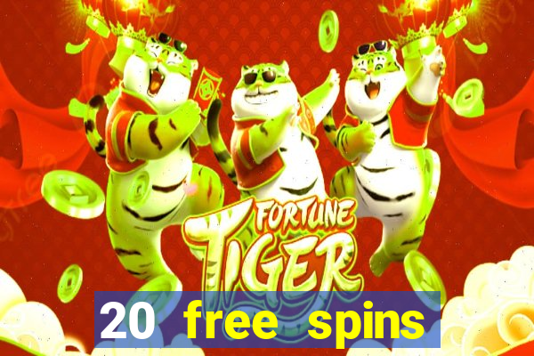 20 free spins cookie casino