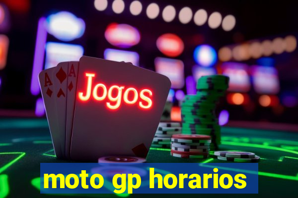 moto gp horarios