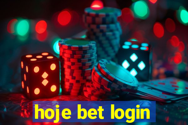 hoje bet login