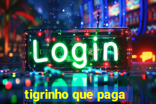 tigrinho que paga