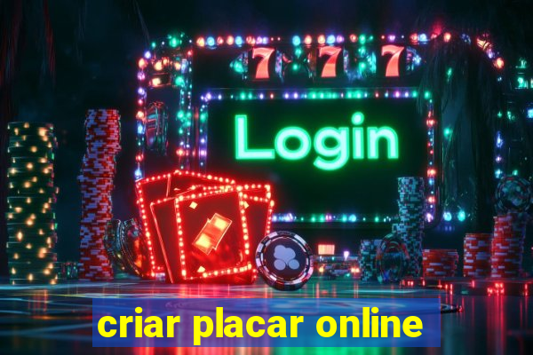 criar placar online