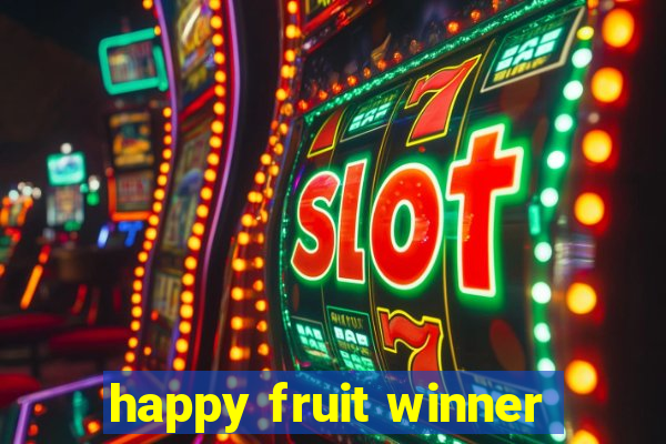 happy fruit winner