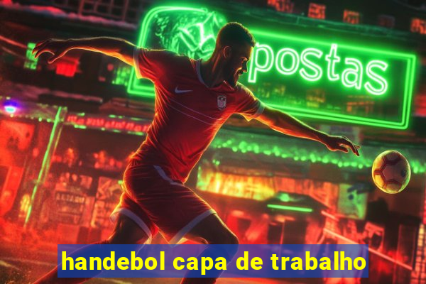 handebol capa de trabalho