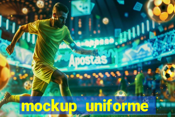 mockup uniforme futebol psd free