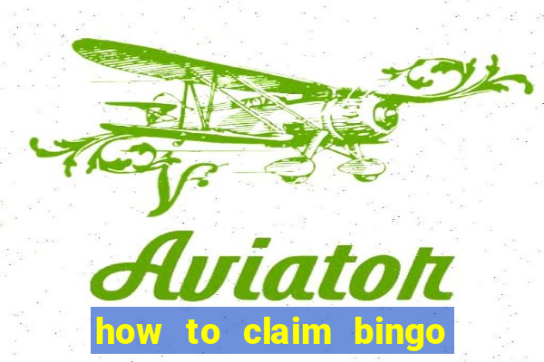 how to claim bingo plus jackpot