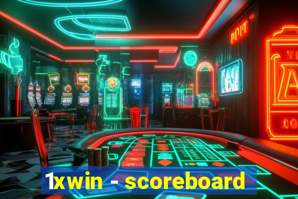 1xwin - scoreboard