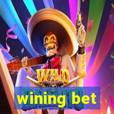 wining bet