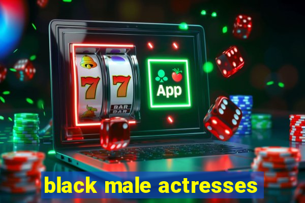 black male actresses